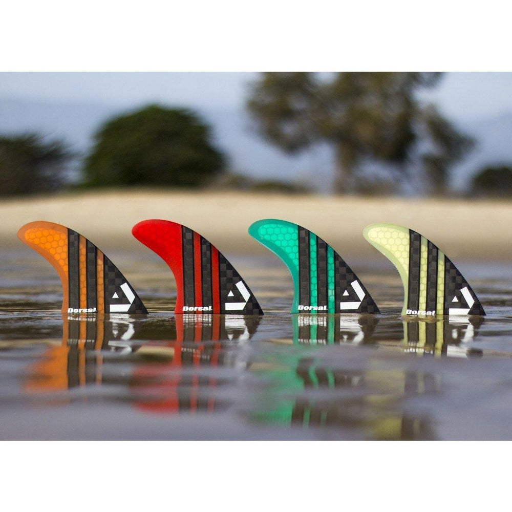 DORSAL Surfboard Fins Thruster 3 Set FCS Compatible-4