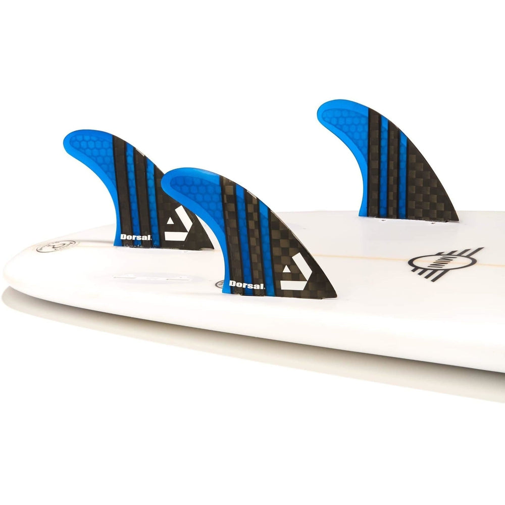 DORSAL Surfboard Fins Thruster 3 Set FCS Compatible-1