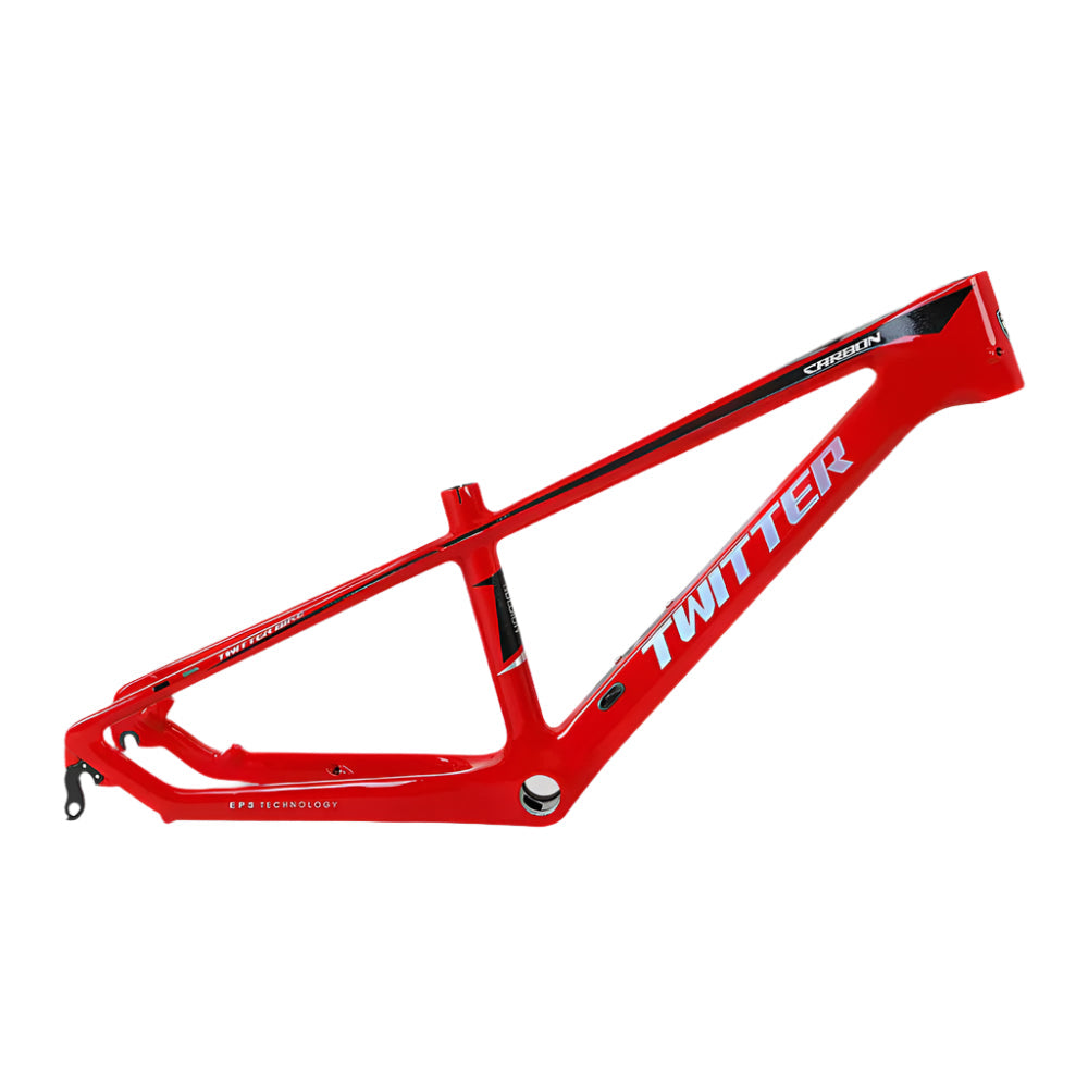TWITTER KID20 20" Carbon MTB Frame – Lightweight T700 XC Racing Frame-2